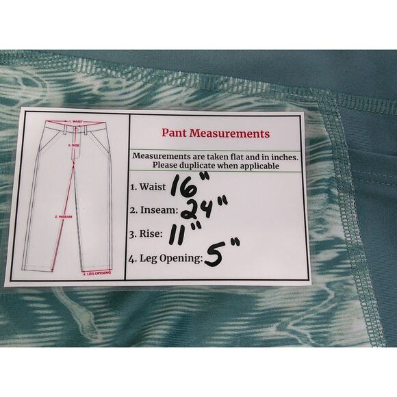 Under Armour HeatGear SeaGreen Leggings/Yoga Pants Compression High Rise-WMNs XL - Picture 6 of 10